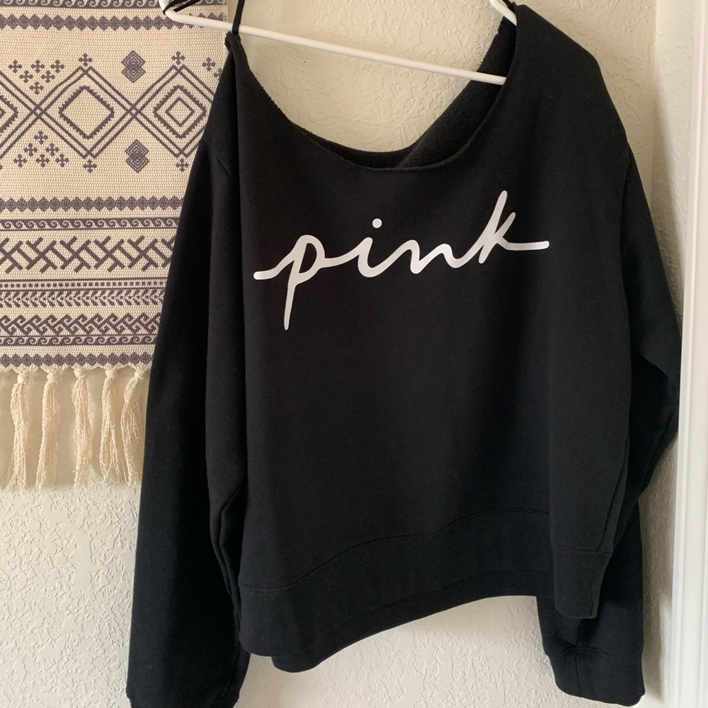 Off the shoulder sweater from PINK